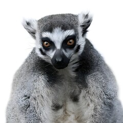 Fototapeta premium isolated lemur