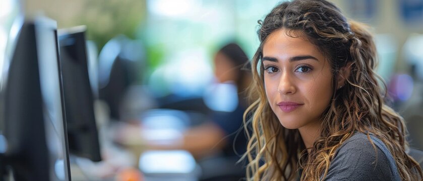 In the quiet of a claims office, an adjuster works diligently to expedite processing