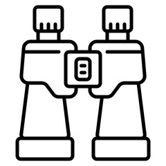 binocular icon illustration