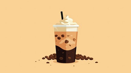 illustration of a cup of coffee