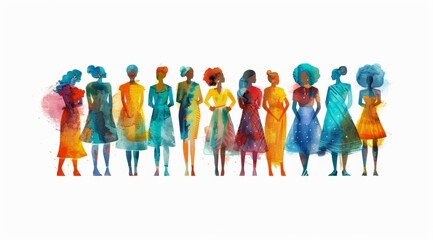 Group of women, community, family or neighborhood 