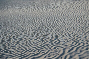 Obraz premium sand ripples in the sea