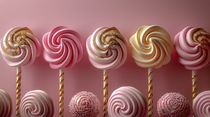 Row of Lollipops Stack
