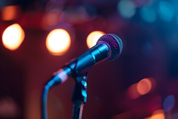 world poetry day celebration with open mic events and poetry slams. generative ai