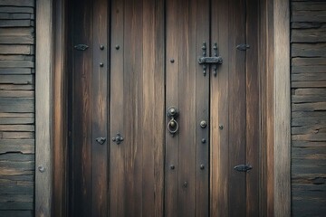 Fototapeta premium old wooden door