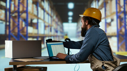 Exporting supervisor in charge of producing receipts for item administration, tracking delivery and...