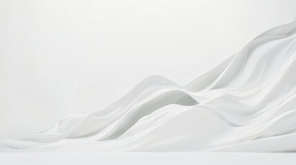 Obraz premium white satin background