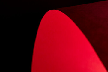 abstract background with lights and shadows in red