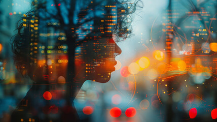 An academically outstanding student receives a top award for a science fair project,generative ai