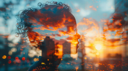 An academically outstanding student receives a top award for a science fair project,generative ai