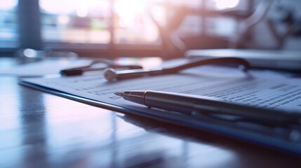 A closeup of a bereavement leave form