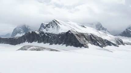 Obraz premium snow covered mountains