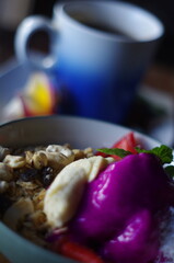 Breakfast in paradise