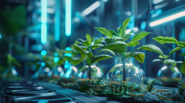 Ecological biodiversity conservation effort with high tech equipment