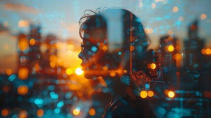 An academically outstanding student receives a top award for a science fair project,generative ai