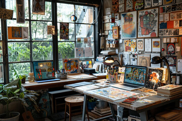 interior of a restaurant