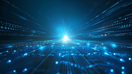 Digital technology world. Business virtual concept
