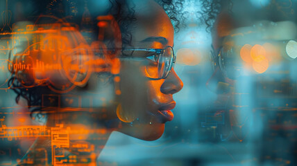 An academically outstanding student receives a top award for a science fair project,generative ai