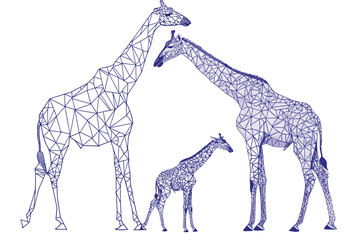 Naklejka premium vector world wild animals, mammals, fish, reptiles, and birds. Rare animals. Funny flat characters, good for banners, prints, patterns, infographics, children's book illustrations etc generated ai