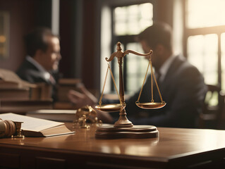 Concepts of Law and Legal services, Business person and lawyers discussing contract papers in office. Law, legal services, advice, Justice concept. attorney and legal law support