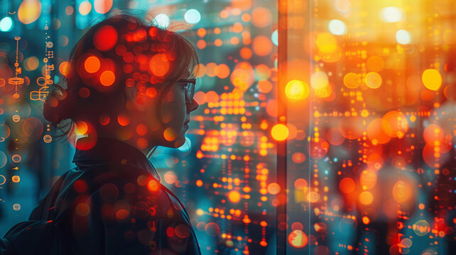 An academically outstanding student receives a top award for a science fair project,generative ai