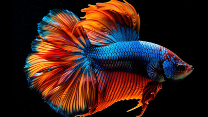 Fototapeta premium fighting fish