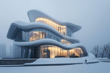 Contemporary Exterior Building