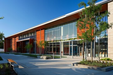 Contemporary Exterior Building