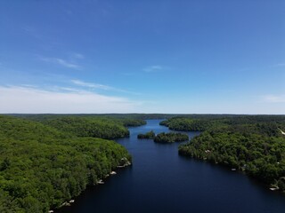 Raven Lake Ontario Drone