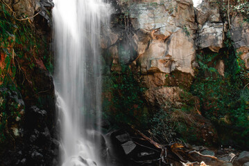 Cascada en movimiento