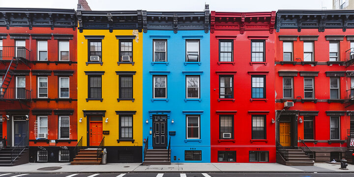 
A scene showing the impact of gentrification on local communities.