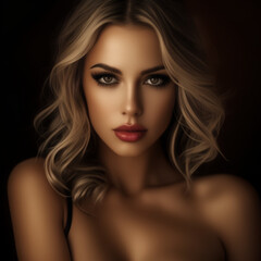 Fototapeta premium Sensual blonde girl