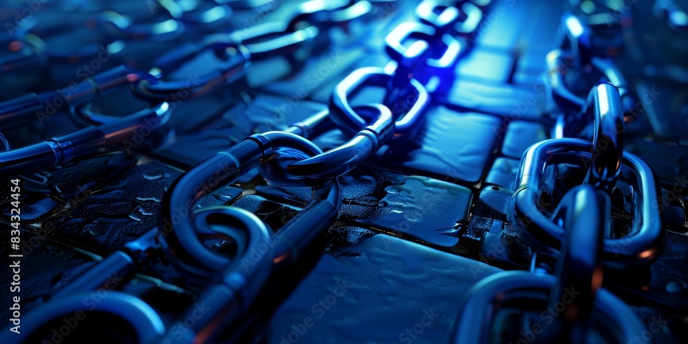 Fototapete Prevent cybercrime with robust encryption protocols
