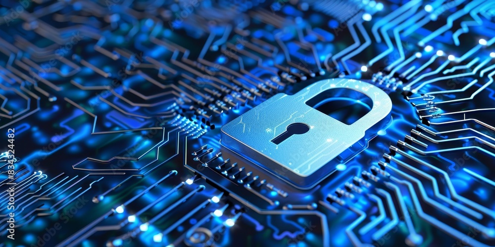 Poster Prevent cybercrime with robust encryption protocols