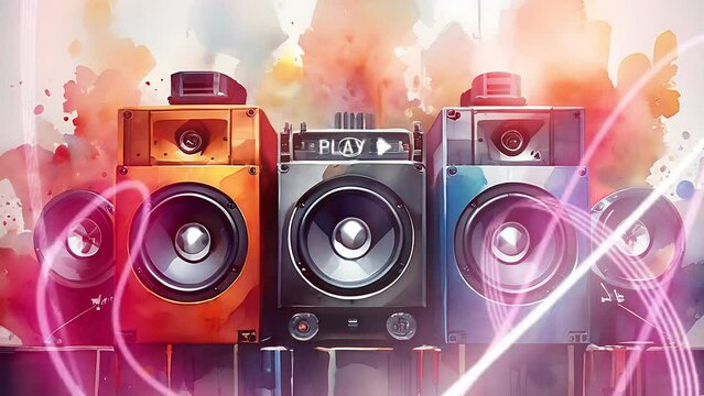 Speaker Aktif dengan Musik, Pengalaman Audio yang Dinamis dan Bertenaga
