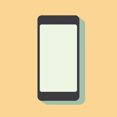 Smartphone Vector Illustration   Mobile, Device, Technology, Cellphone, Icon
