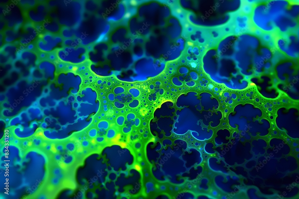 Poster a mesmerizing abstract background adorned with intricate fractal patterns. this design showcases rep