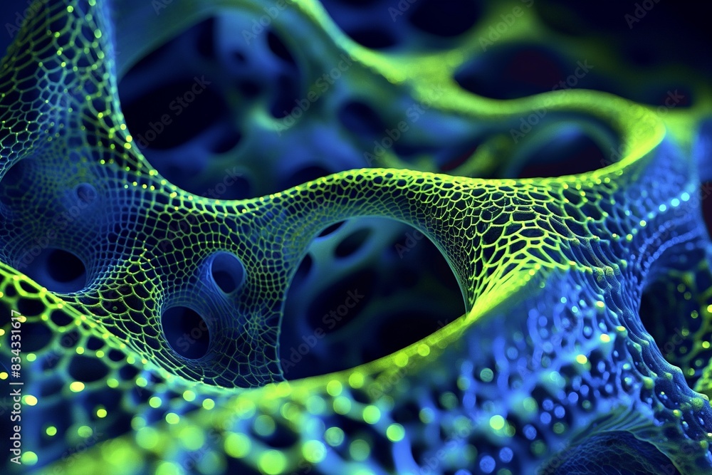 Poster a mesmerizing abstract background adorned with intricate fractal patterns. this design showcases rep