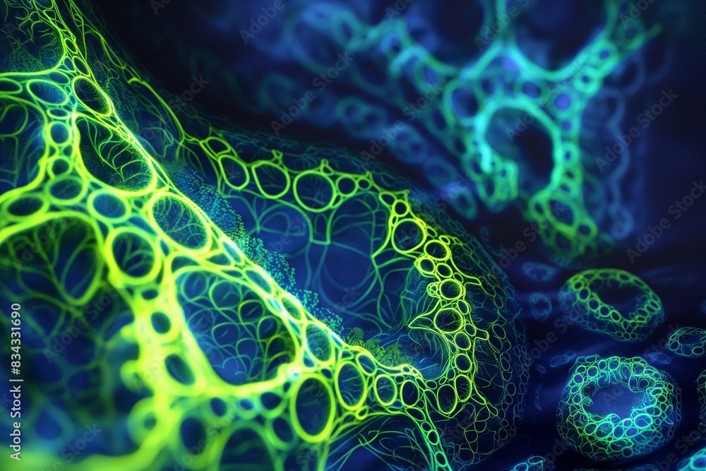 Poster a mesmerizing abstract background adorned with intricate fractal patterns. this design showcases rep