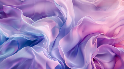 Fototapeta premium Ultra-detailed abstract image with gentle flowing