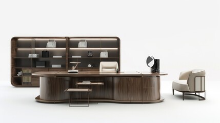 Modern executive office suite designed