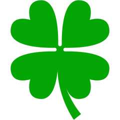 Shamrock, St. Patrick icon.