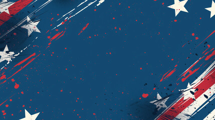 4th of july social media template