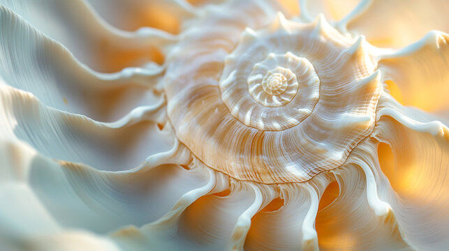 closeup of a beautiful seashell natural beauty wallpaper background 