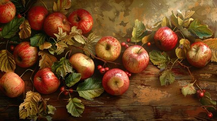 Autumn apples