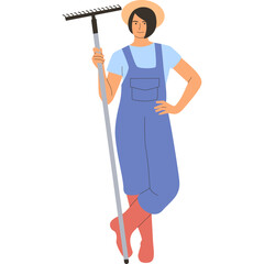 Farmer Vector Illustration