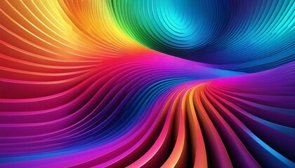 Obraz premium Abstract 3d gradient descent