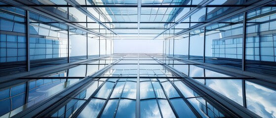 steel structure building with modern architecture