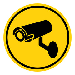 CCTV Security Camera Symbol Sign, Vector Illustration, Isolate On White Background Label .EPS10