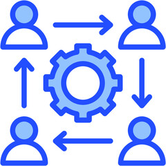 Obraz premium Organization Icon